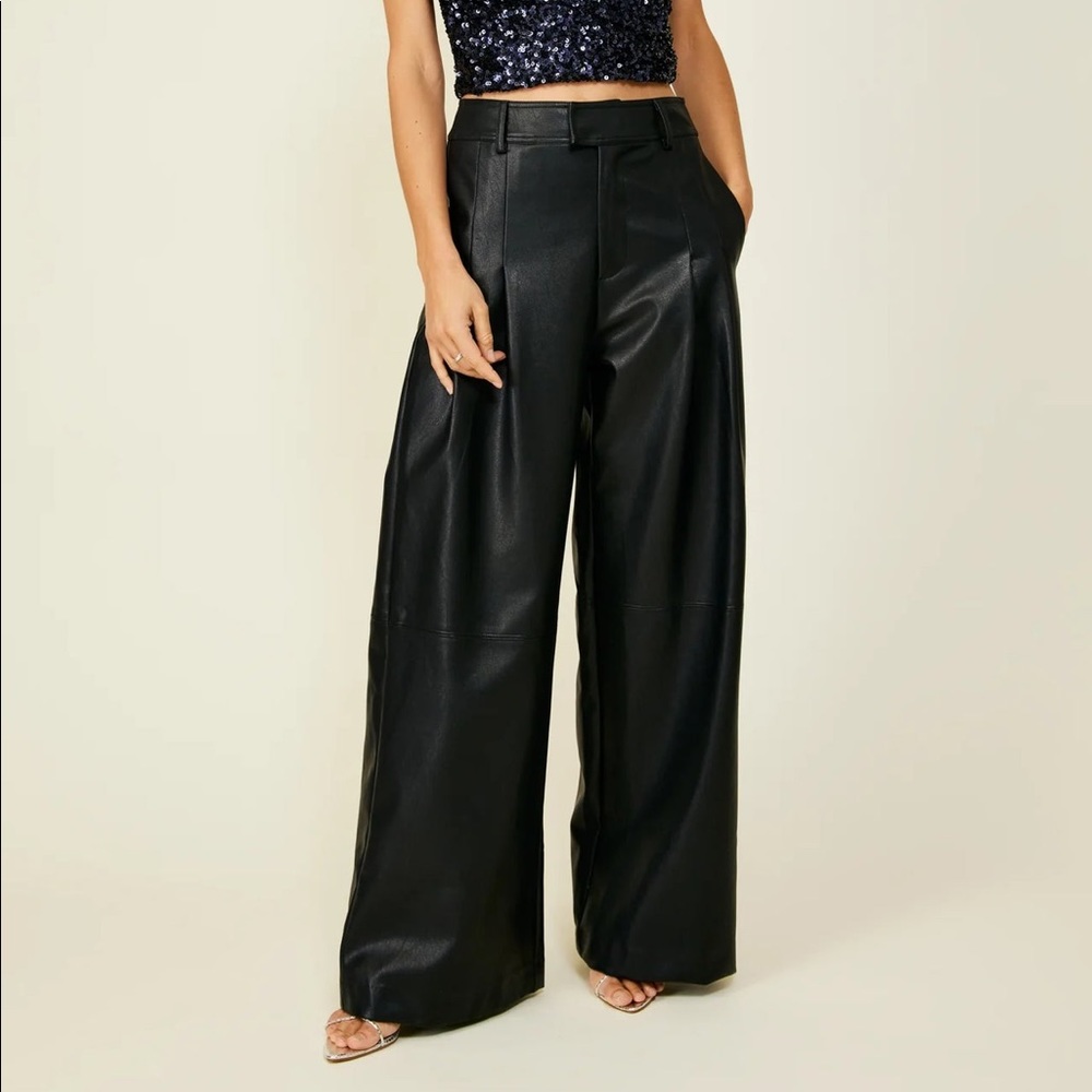 Mika Faux Leather pant
